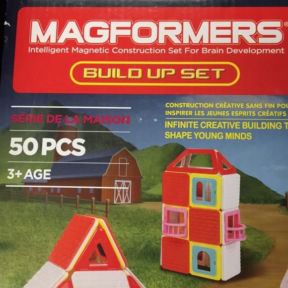 Magformers Build up Set (House) 50 pieces Magnetic Construction For - Picture 2 of 8